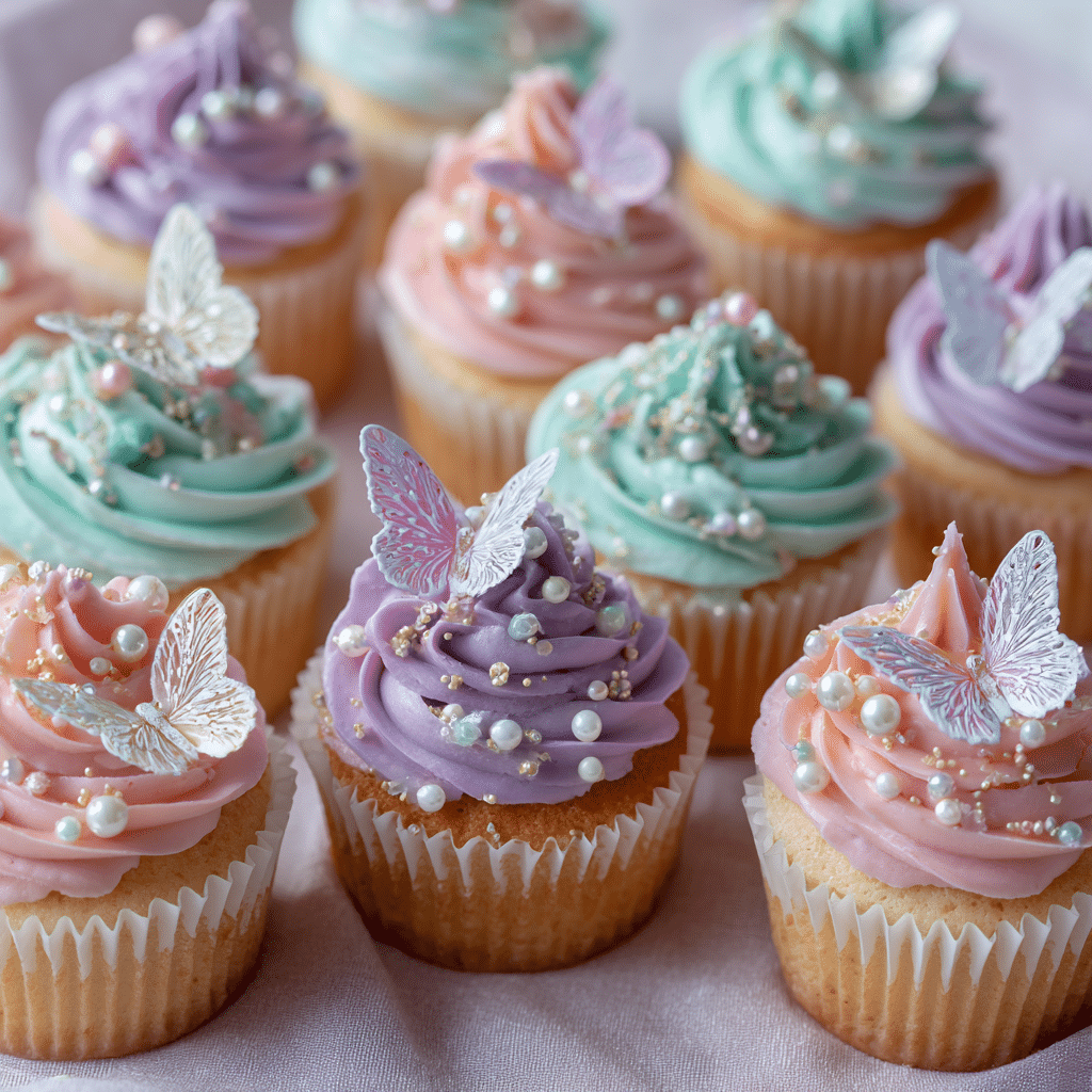 Pastel Fairy Cupcakes