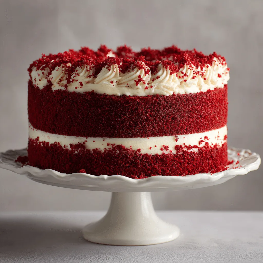 Red Velvet Birthday Cake