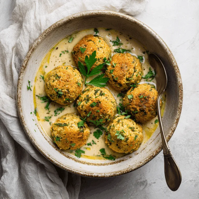 Falafel with Tahini Dip