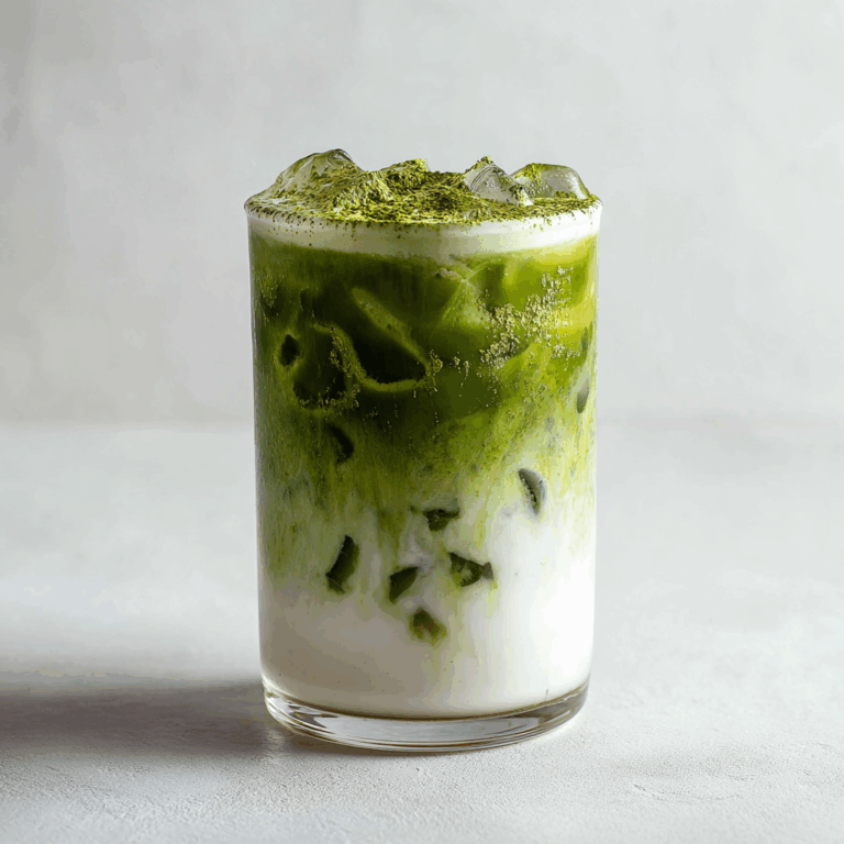 Matcha Iced Latte