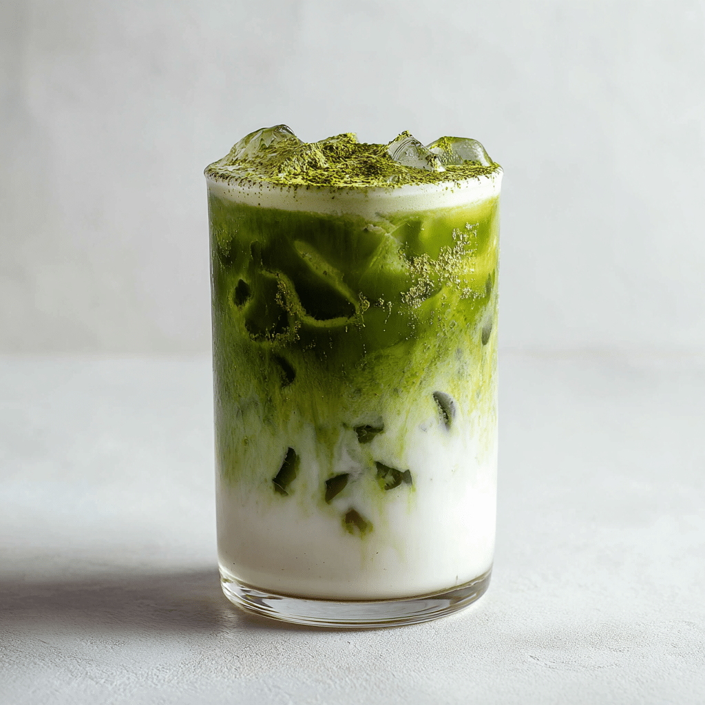 Matcha Iced Latte