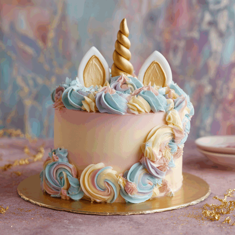 Unicorn Birthday Cake