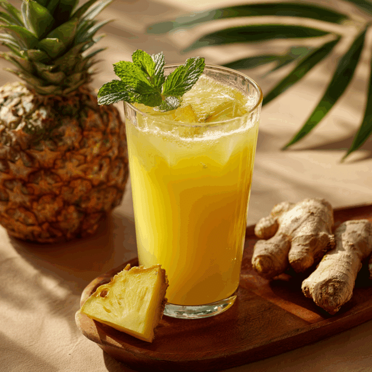 Pineapple Ginger Juice