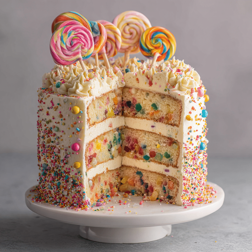 Candy Explosion Cake