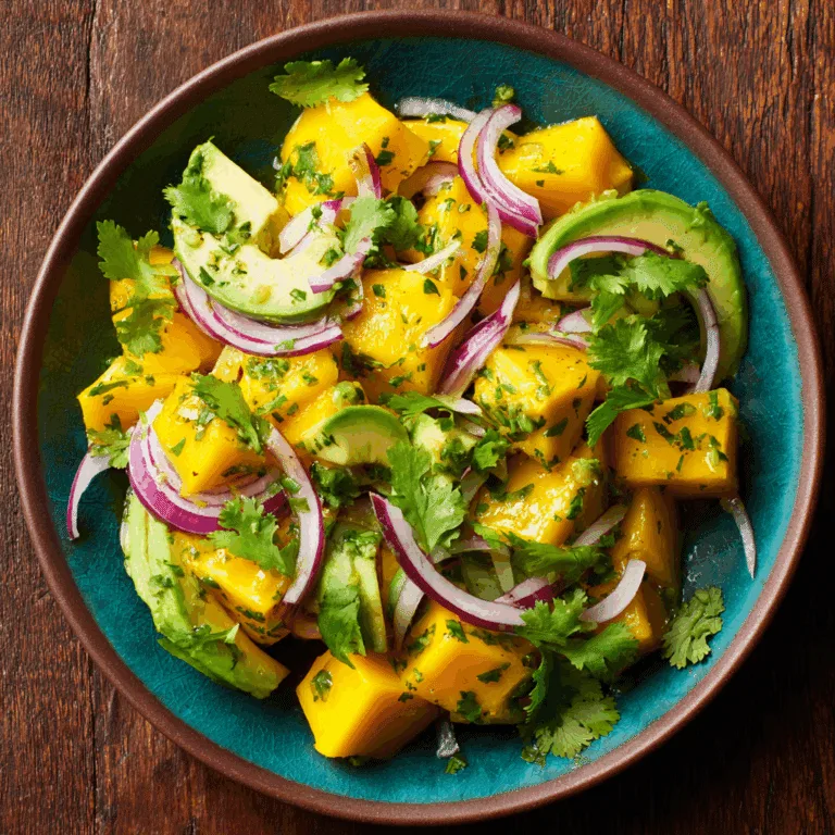 Avocado Mango Salad