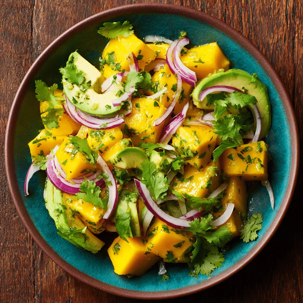 Avocado Mango Salad