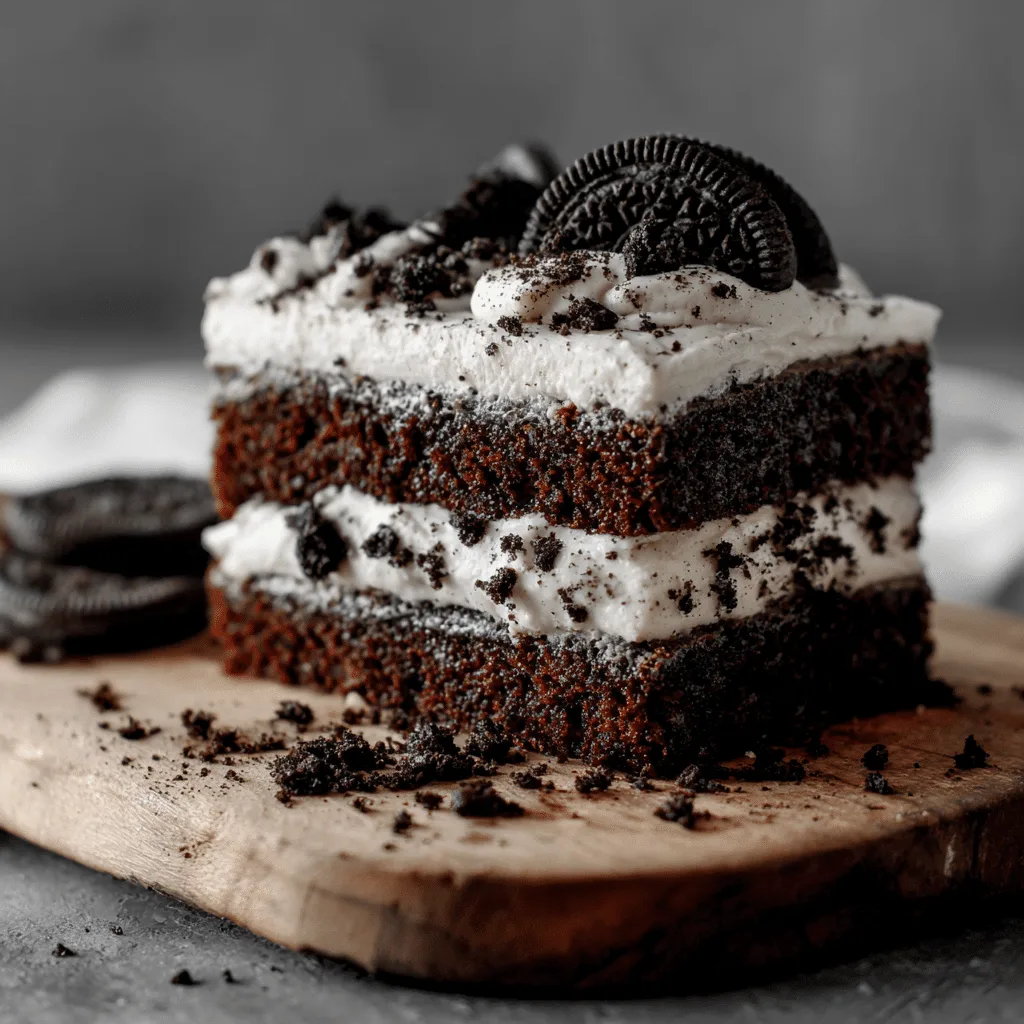 Cookies and Cream Cake