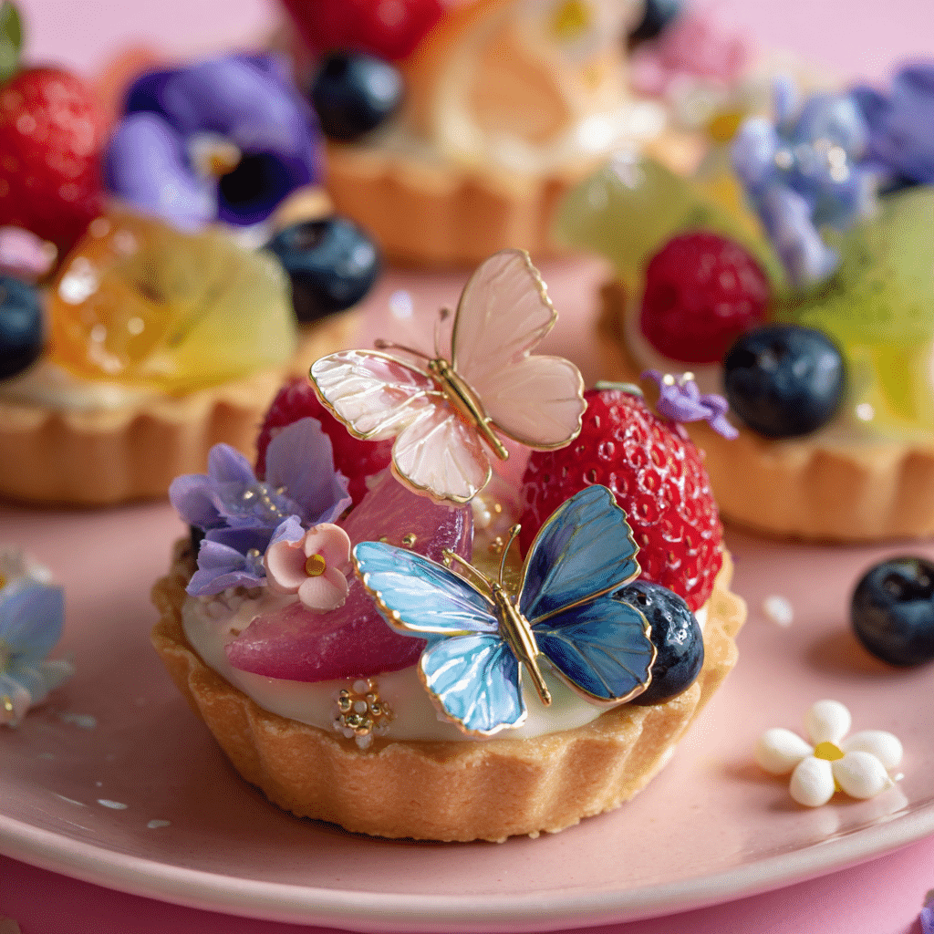 Butterfly Garden Tartlets