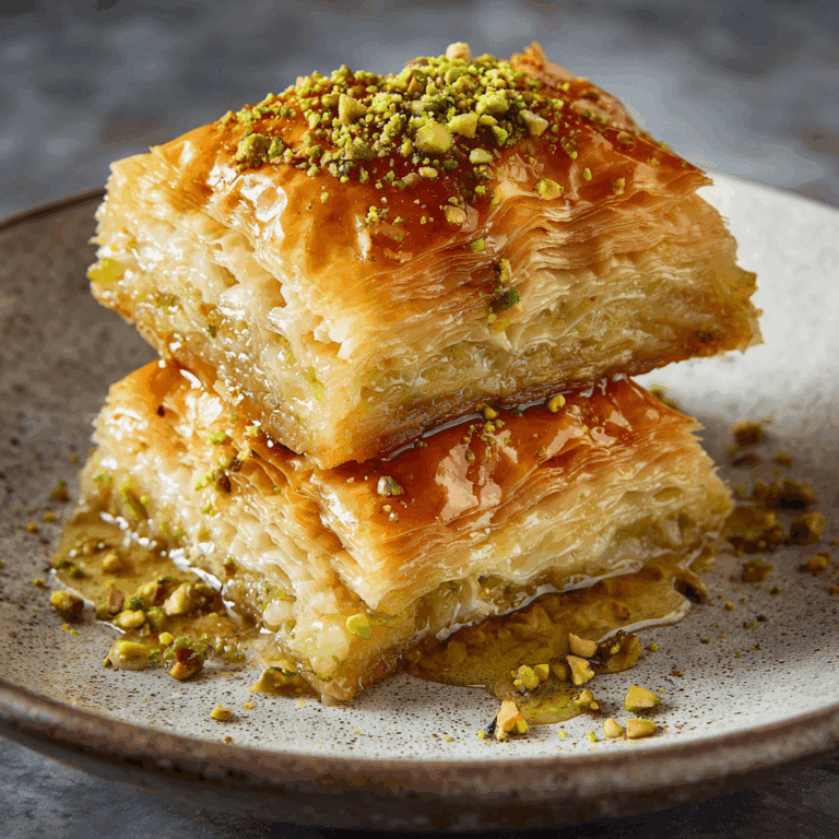 Low‑Sugar Baklava