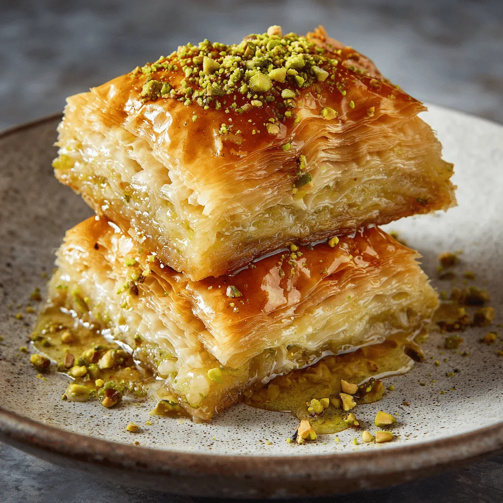 Low‑Sugar Baklava