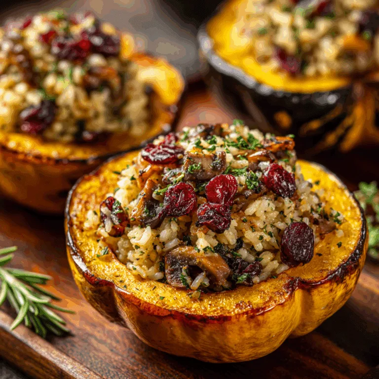 Stuffed Acorn Squash