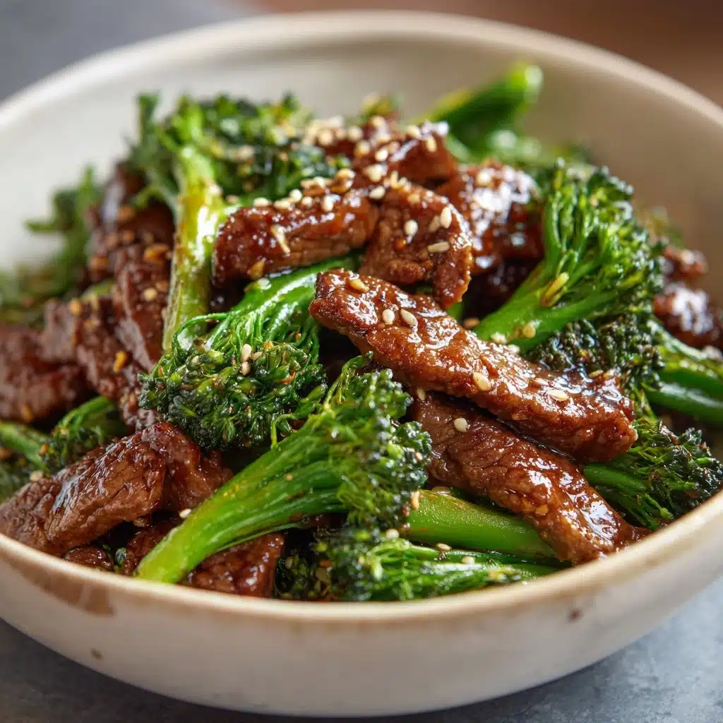 Beef Stir-Fry with Broccoli & Ginger-Soy Sauce Recipe - Recipe Image