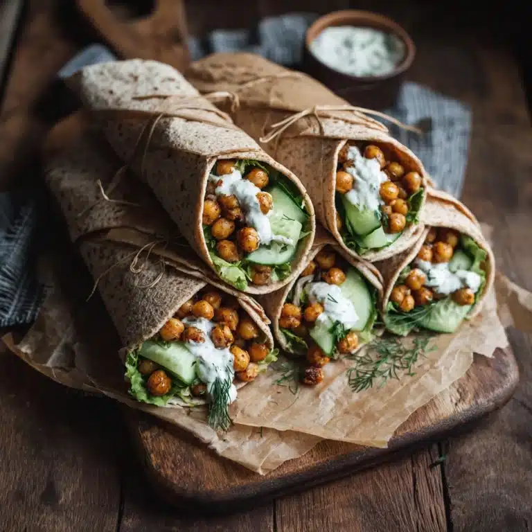 Spicy Chickpea Wraps Recipe