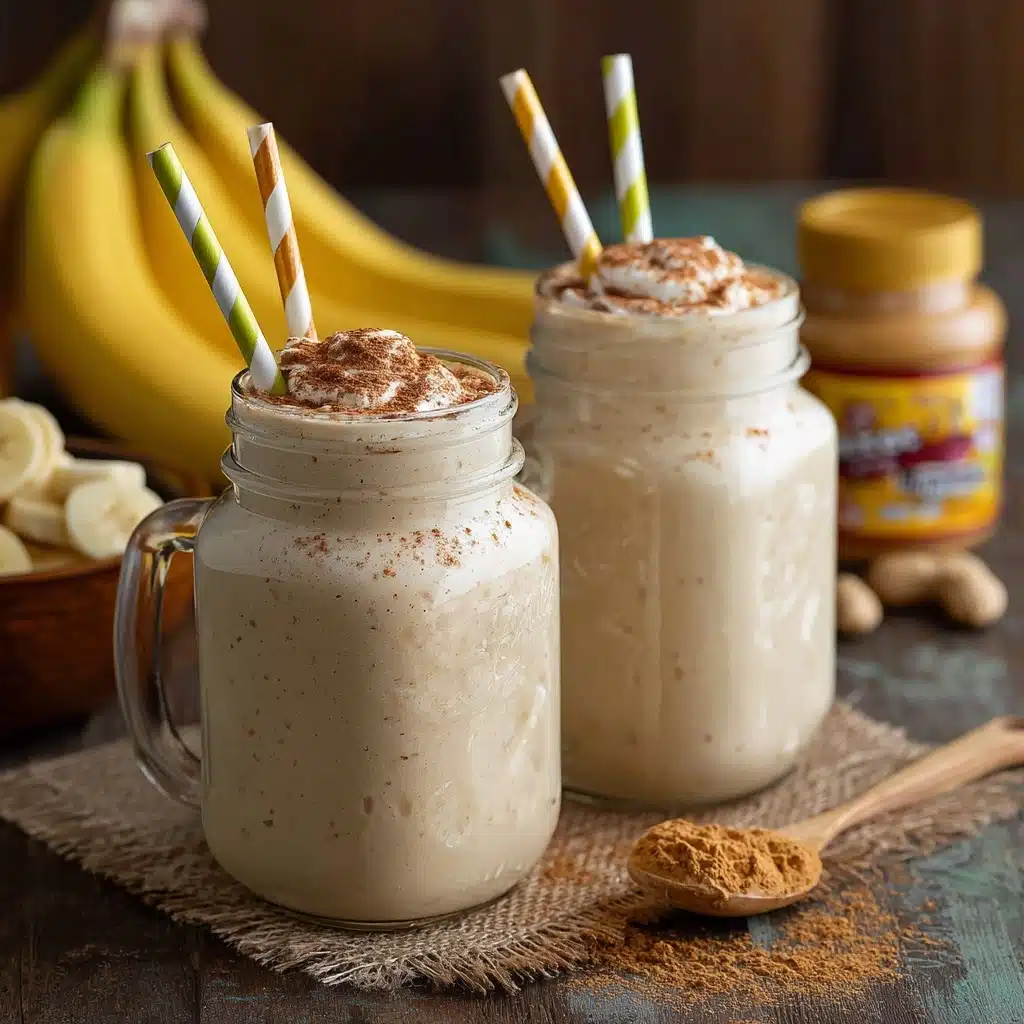 Peanut Butter Banana Smoothie Recipe - Recipe Image