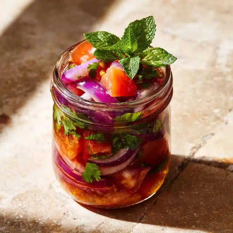 Cucumber and Tomato Salad with Vinegar Recipe