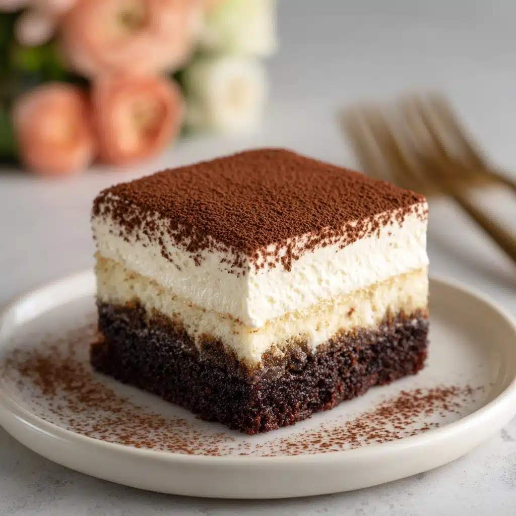 Tiramisu Brownies