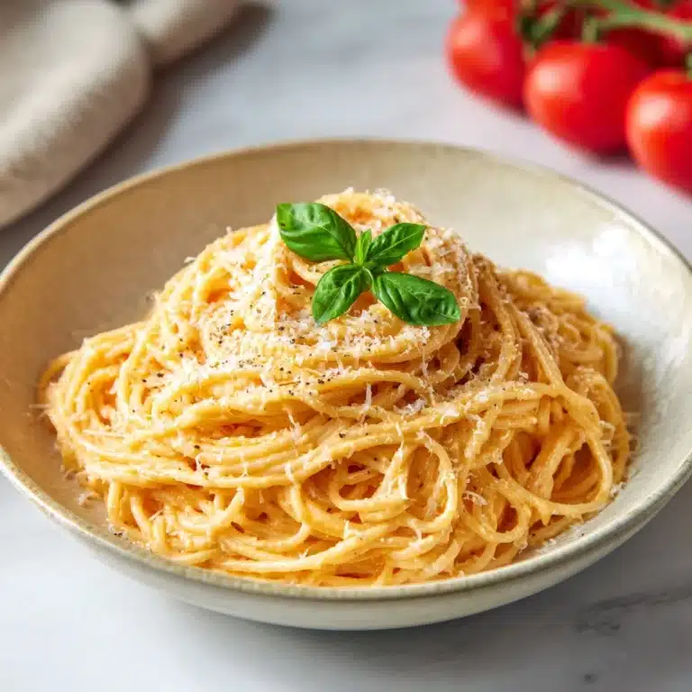 Roasted Tomato and Garlic Ricotta Pasta Recipe
