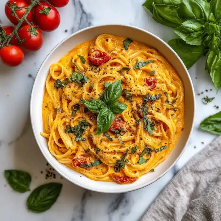 Easy One Pot Creamy Tomato Pasta Recipe
