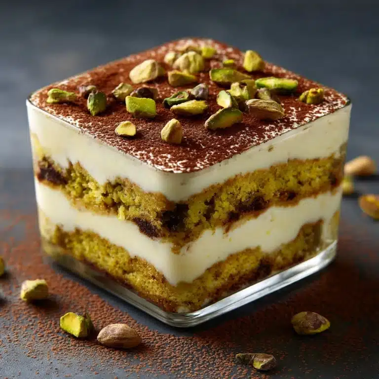 Pistachio Tiramisu