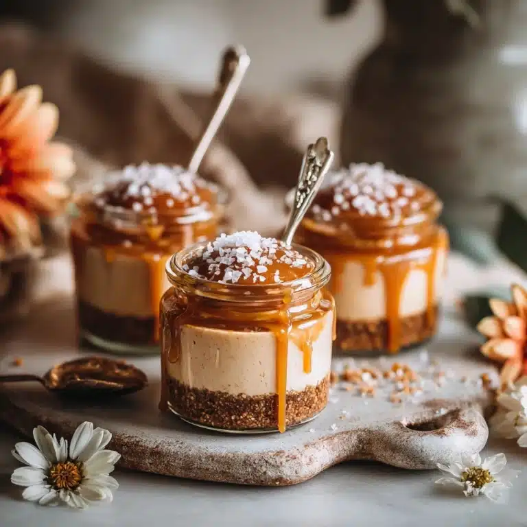 Salted Caramel Pumpkin Cheesecake Cups Recipe
