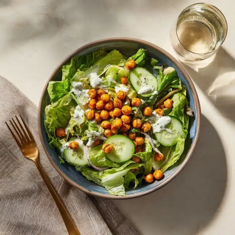Spicy Chickpea Salad Bowl Recipe