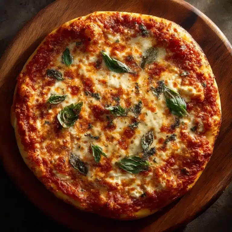 Four Cheese Margherita Pizza Recipe