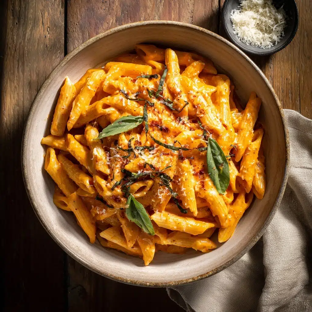 Creamy Tomato Basil Pasta Recipe - Recipe Image