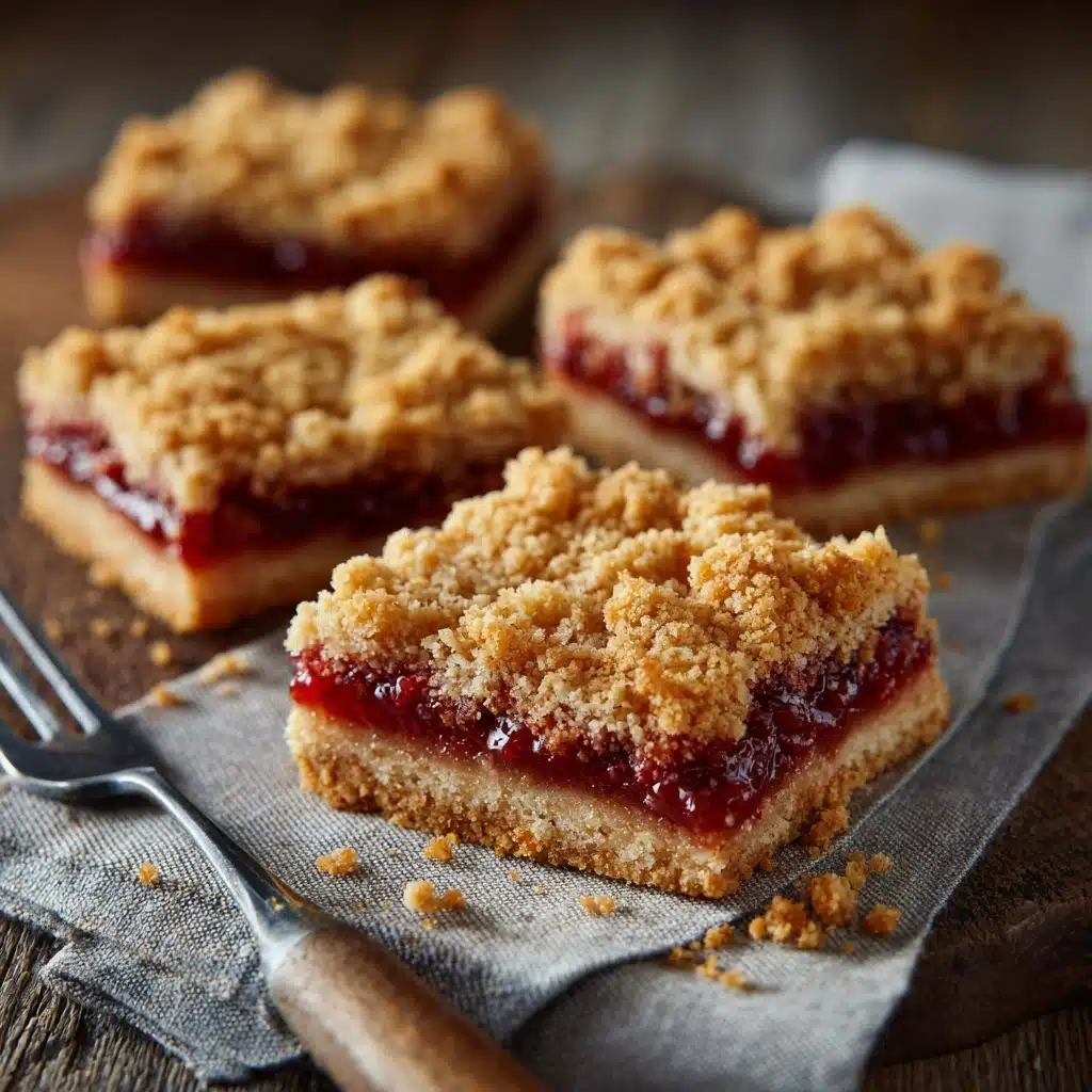 Strawberry Crumble Bars Recipe - Recipe Image