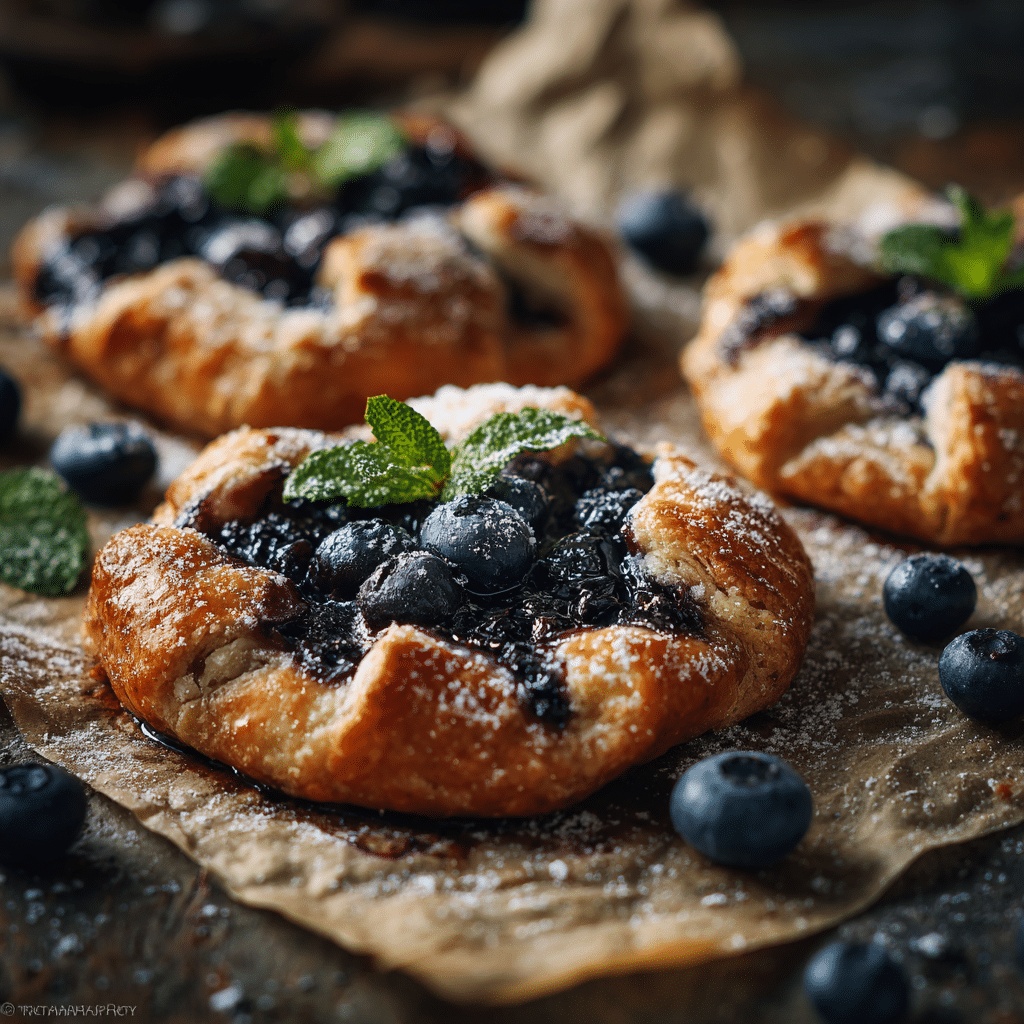 Mini Blueberry Galettes Recipe