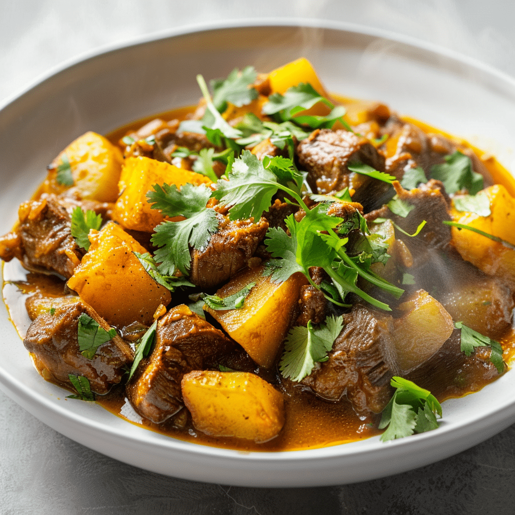 Beef and Potato Curry Recipe - Recipe Image