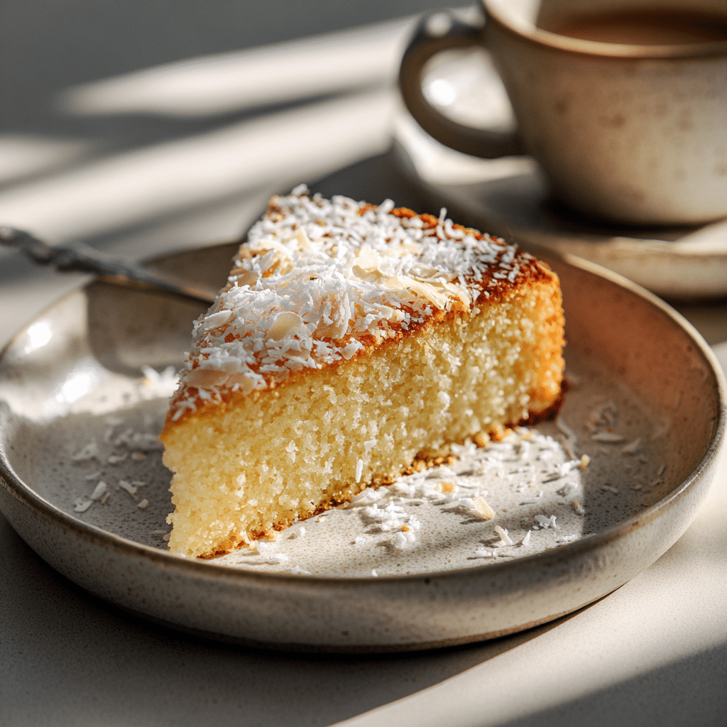 Coconut Almond Torte Recipe - Recipe Image