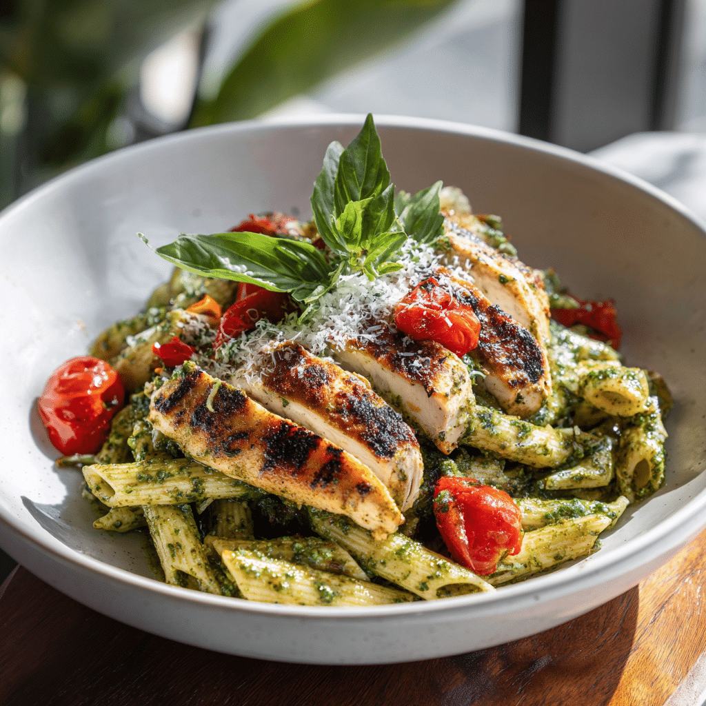 Pesto Chicken Pasta Recipe