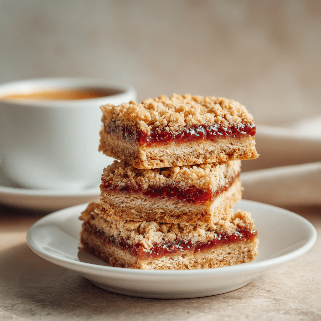 Strawberry Oat Bars Recipe