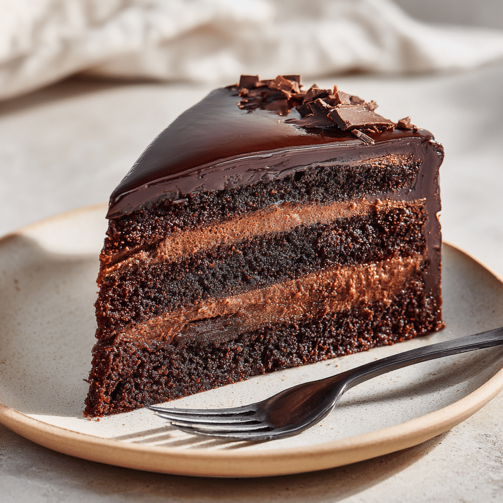Vegan Chocolate Celebration Cake Recipe - Recipe Image