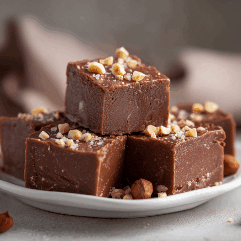 Nutella Fudge Recipe