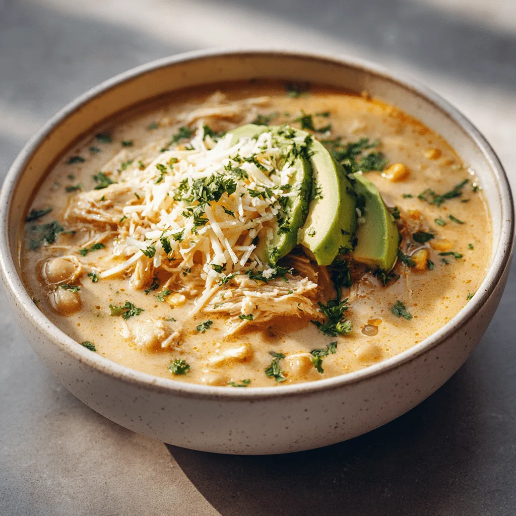 Crockpot White Chicken Chili Recipe