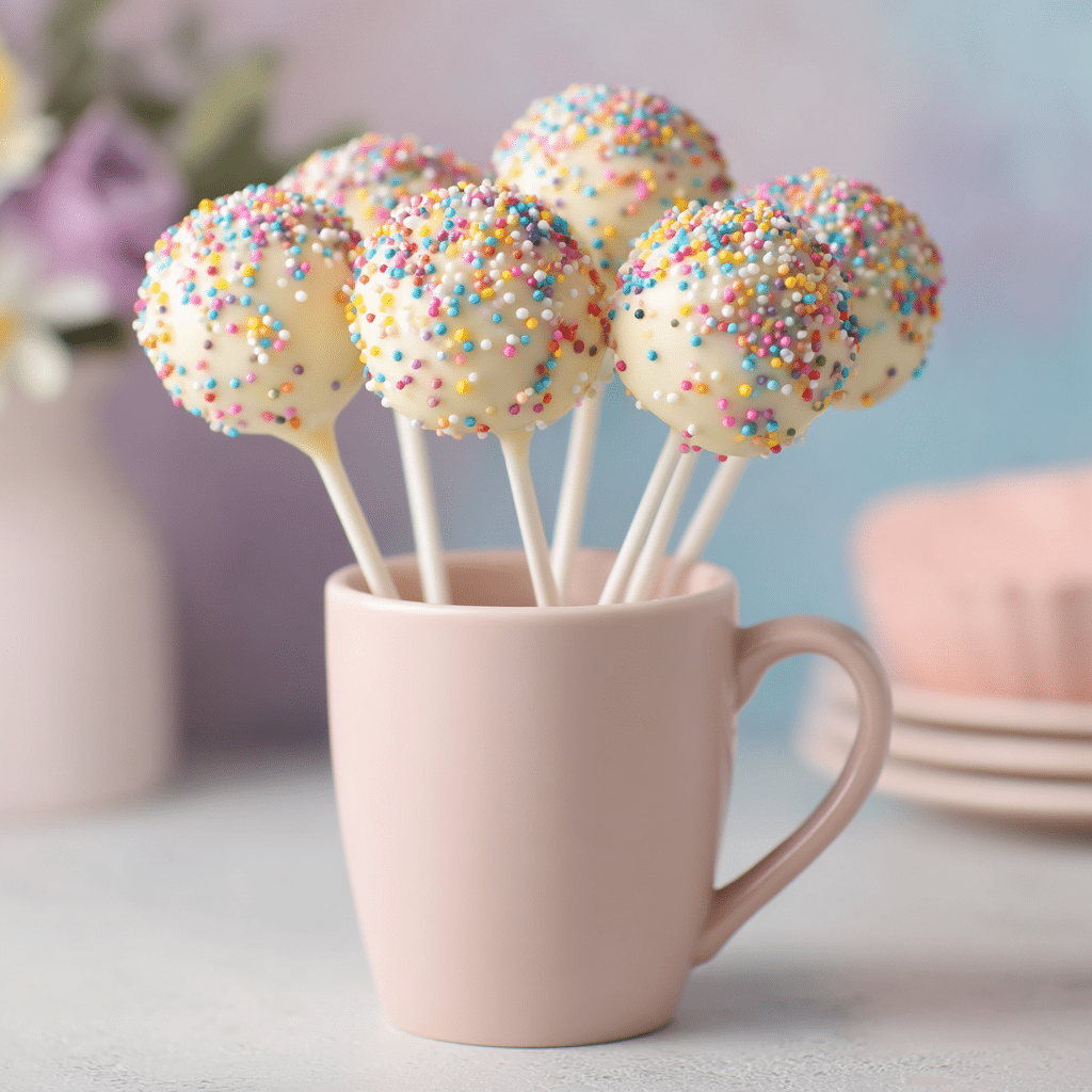 Classic Funfetti Cake Pop Recipe - Recipe Image