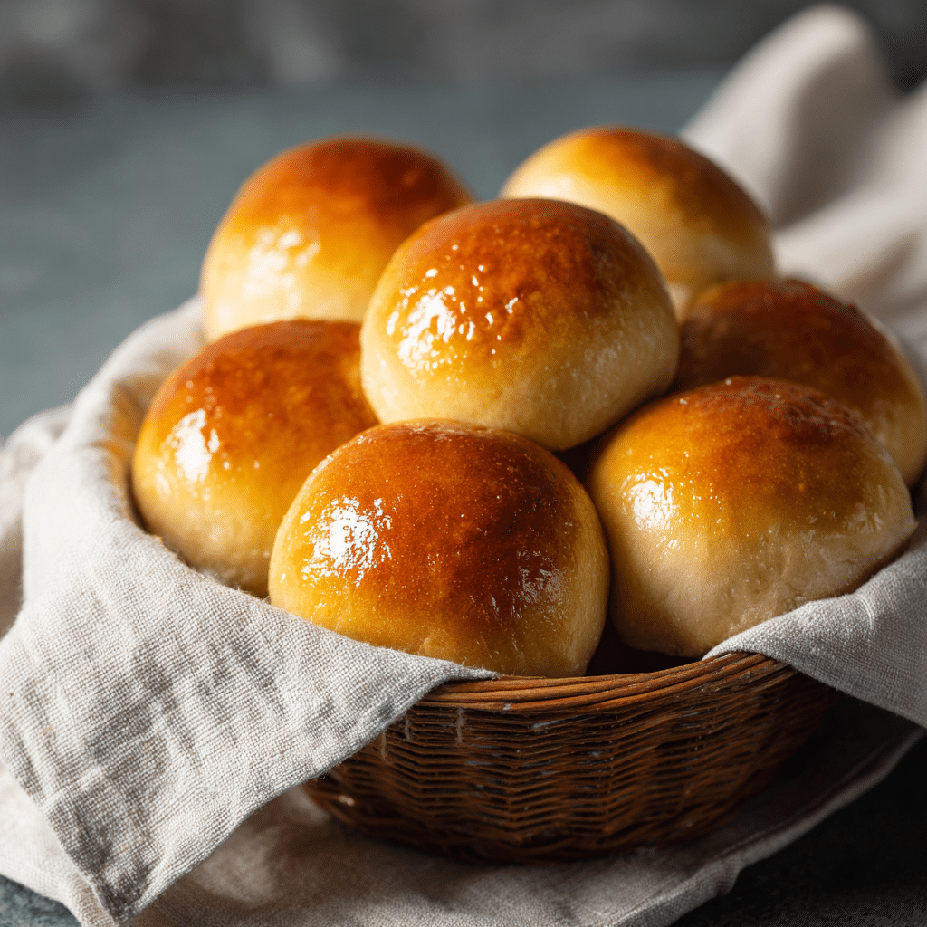 Fluffy Milk Bread Rolls Recipe - Recipe Image