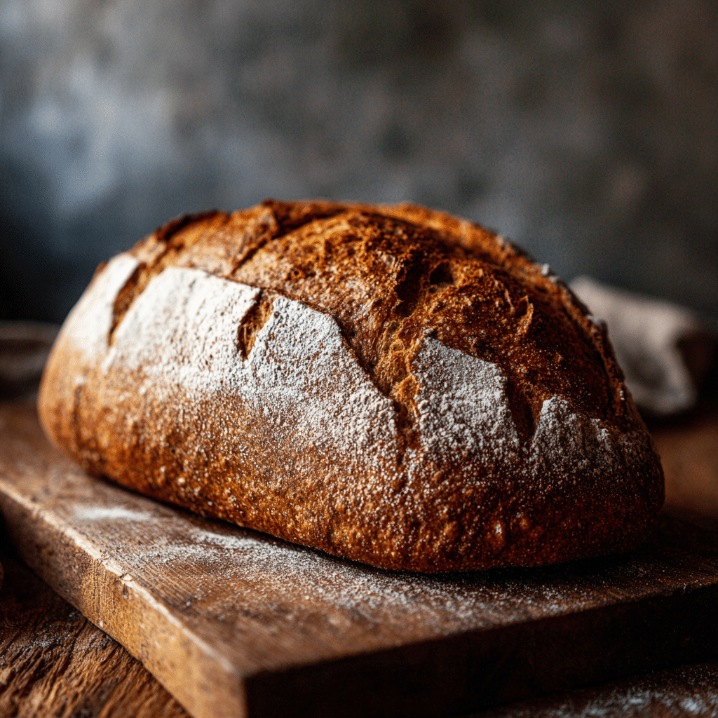 Rustic Whole Wheat Bread Recipe - Recipe Image