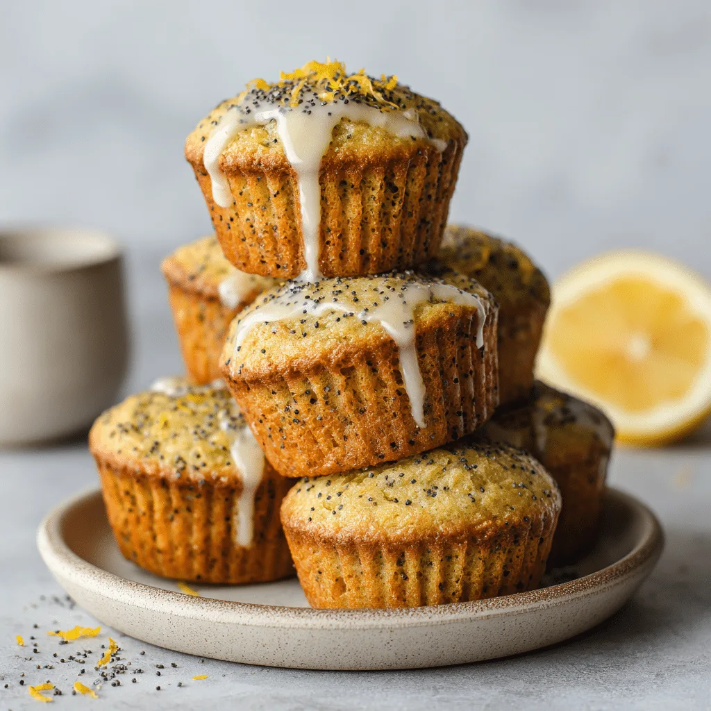 Lemon Poppy Seed Muffins Recipe