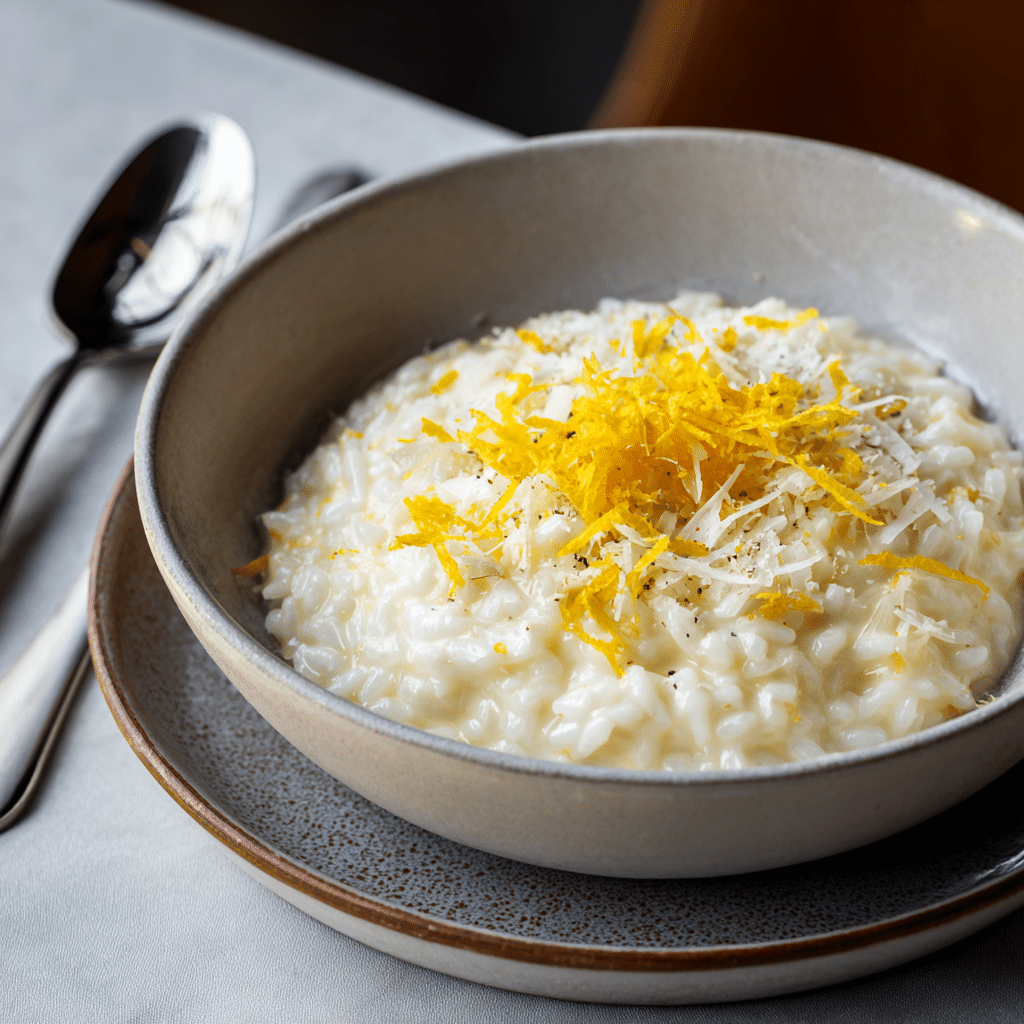 Creamy Lemon Risotto Recipe - Recipe Image