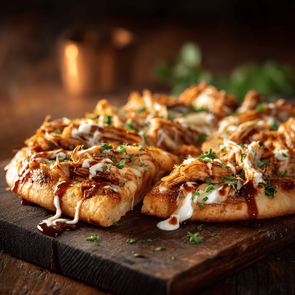 BBQ Chicken Pizza Recipe - Recipe Image
