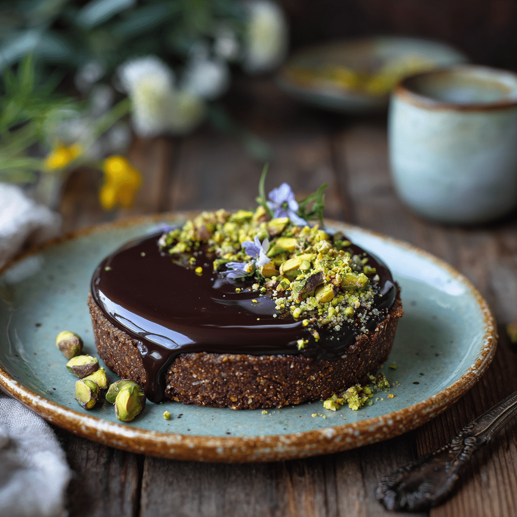 Dubai Chocolate Tart