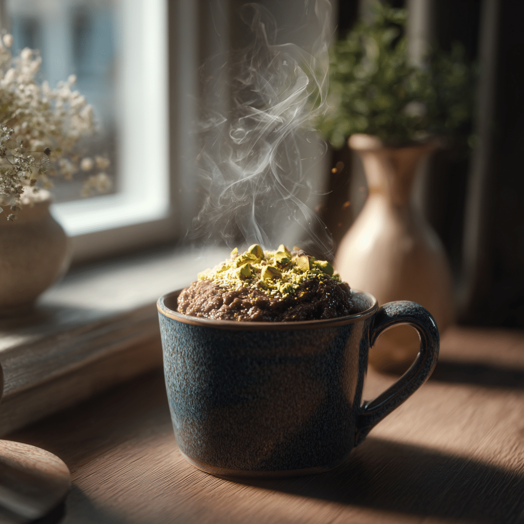 Dubai Chocolate Mug Cake