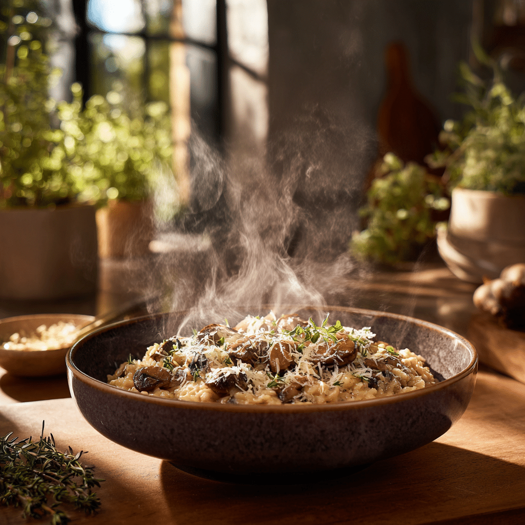 Mushroom Risotto - Recipe Image