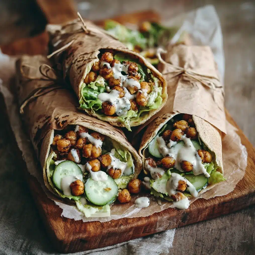 Spicy Chickpea Wraps Recipe - Recipe Image