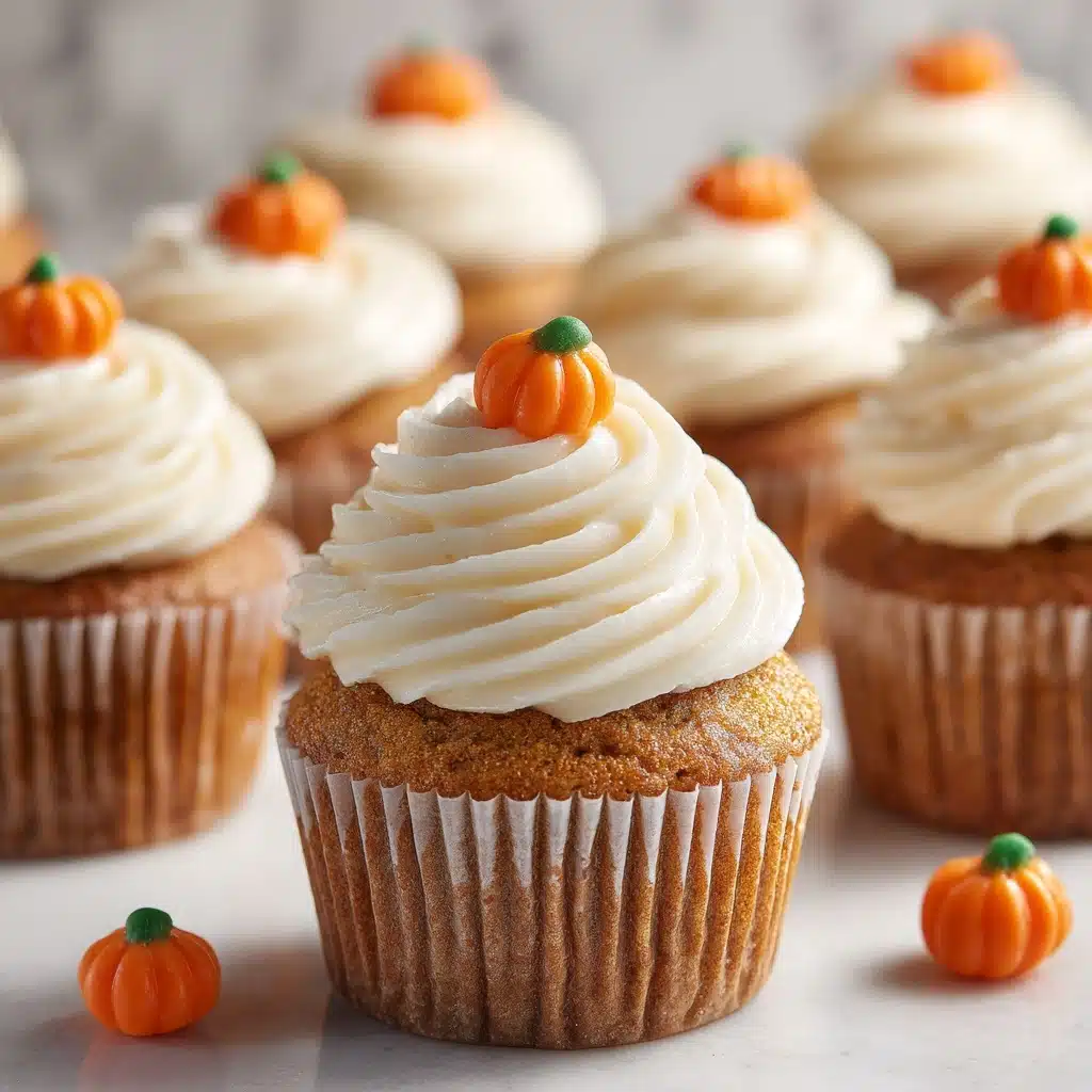 Pumpkin Cupcakes Recipe - Recipe Image