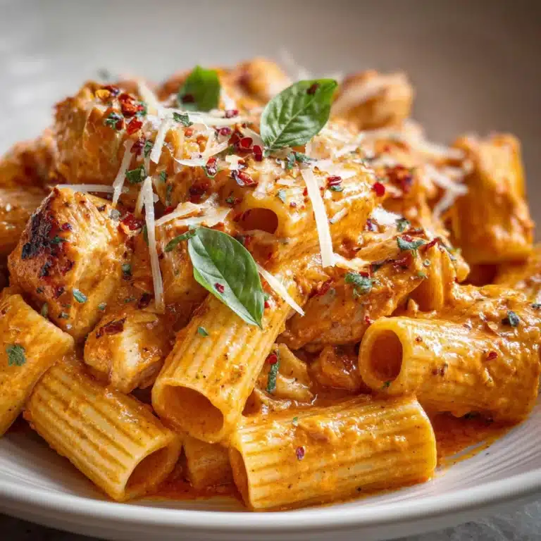 Spicy Chicken Rigatoni Recipe