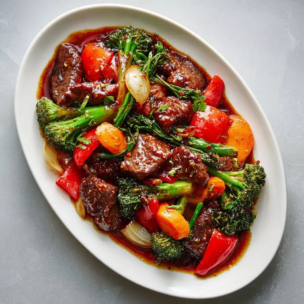 Quick & Easy Beef Vegetable Stir-Fry Recipe - Recipe Image