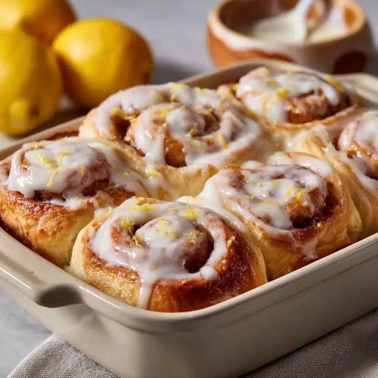 Gluten Free Lemon Rolls